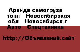 Аренда самогруза 18 тонн - Новосибирская обл., Новосибирск г. Авто » Спецтехника   